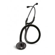 3M Littmann Master Cardiology Stethoscope 2176 Smoke-Finish Chestpiece, Black Tube, 27 inch