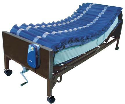 Drive Med-Aire Alternating Pressure Mattress Overlay System with Low Air Loss