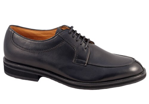 Hoopoe Men's Diabetic Shoes : P4016-BLAC Roberto Villini