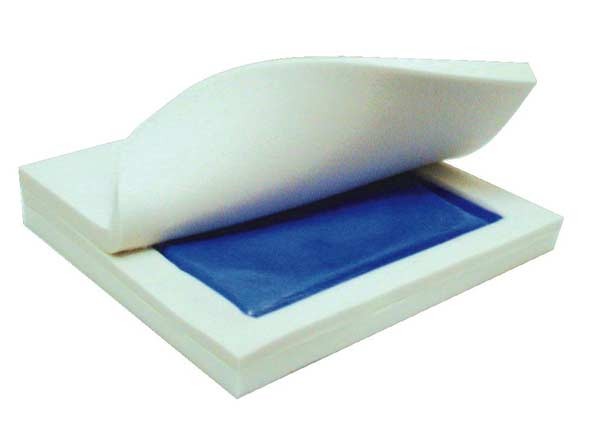 Hudson Industries Wheelchair Cushions: Pressure Eez Lite Gel Cushion with Fluid Guard Cover
