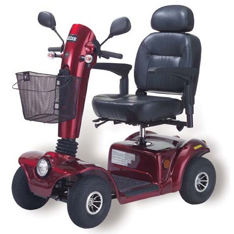 4-Wheel Mobility Scooter Rental; 300 lb. capacity, $40/day