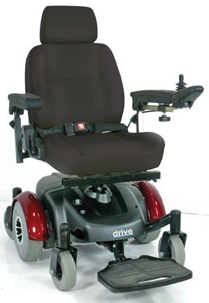 Power / Motorized Wheelchair Rental; 300 lb. capacity, $50/day