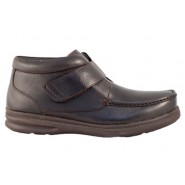 Hoopoe Men's Diabetic Shoes : P4005-BRSM Greg