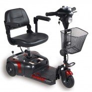3-Wheel Mobility Scooter Rental; 250 lb. capacity, $35/day